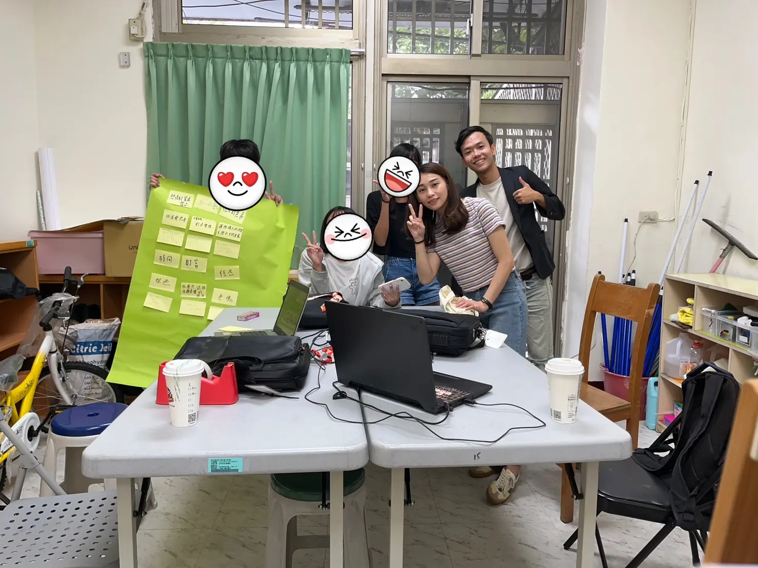 與衛生福利部合作，教學生簡報製作與行銷